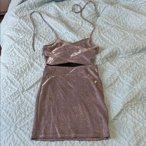 Glittering Silver Dress